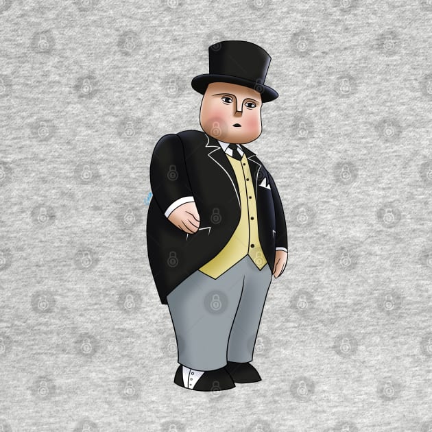 The Fat Controller by corzamoon